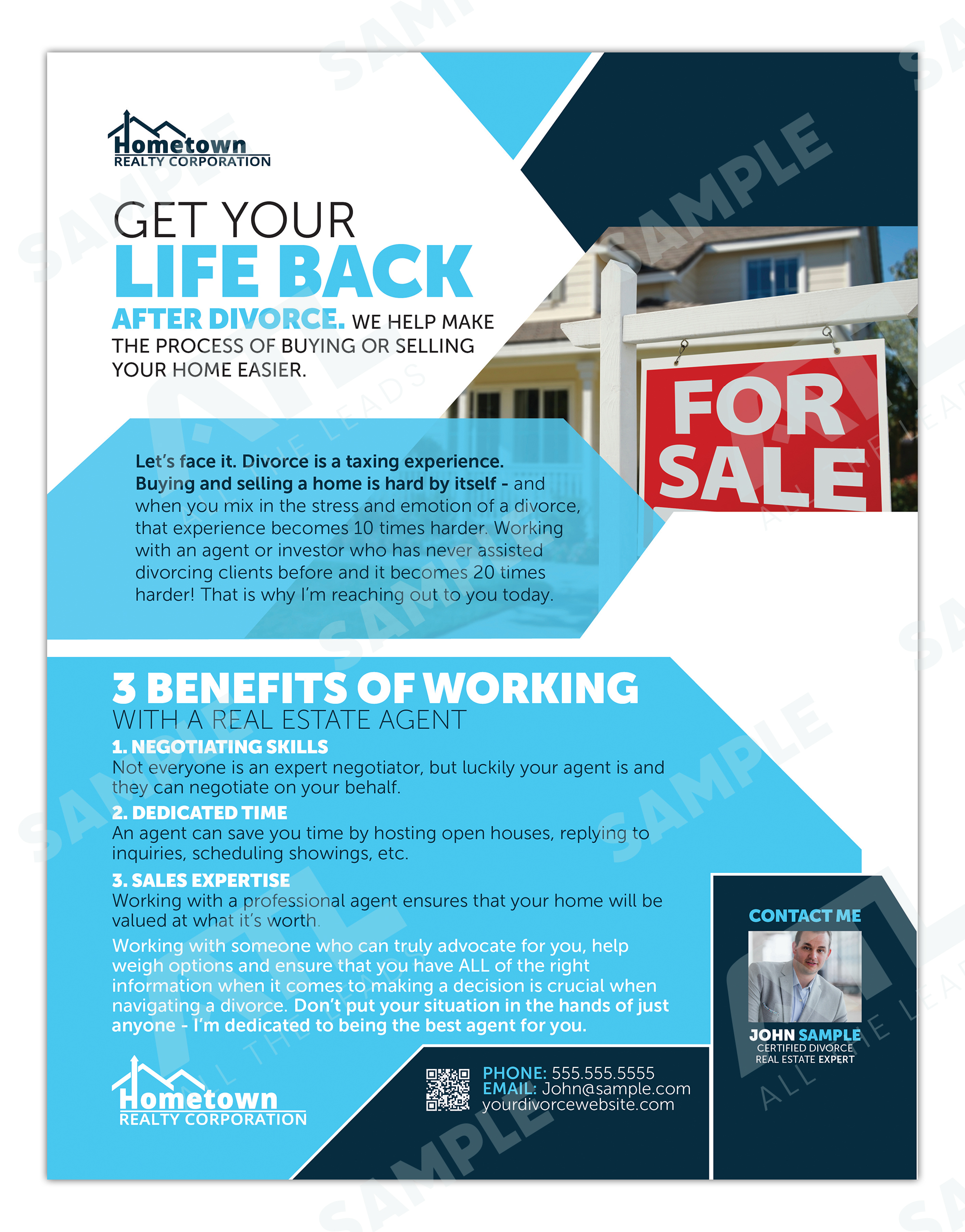 Get Your Life Back Flyer Design